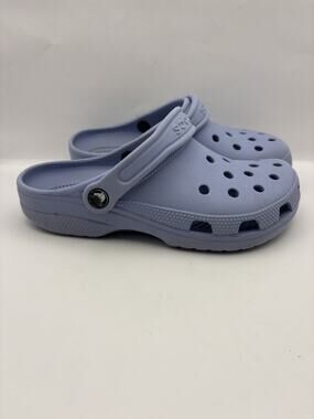 Crocs Classic Soft Blue Rubber Clogs Men Size 5 Women Size 7